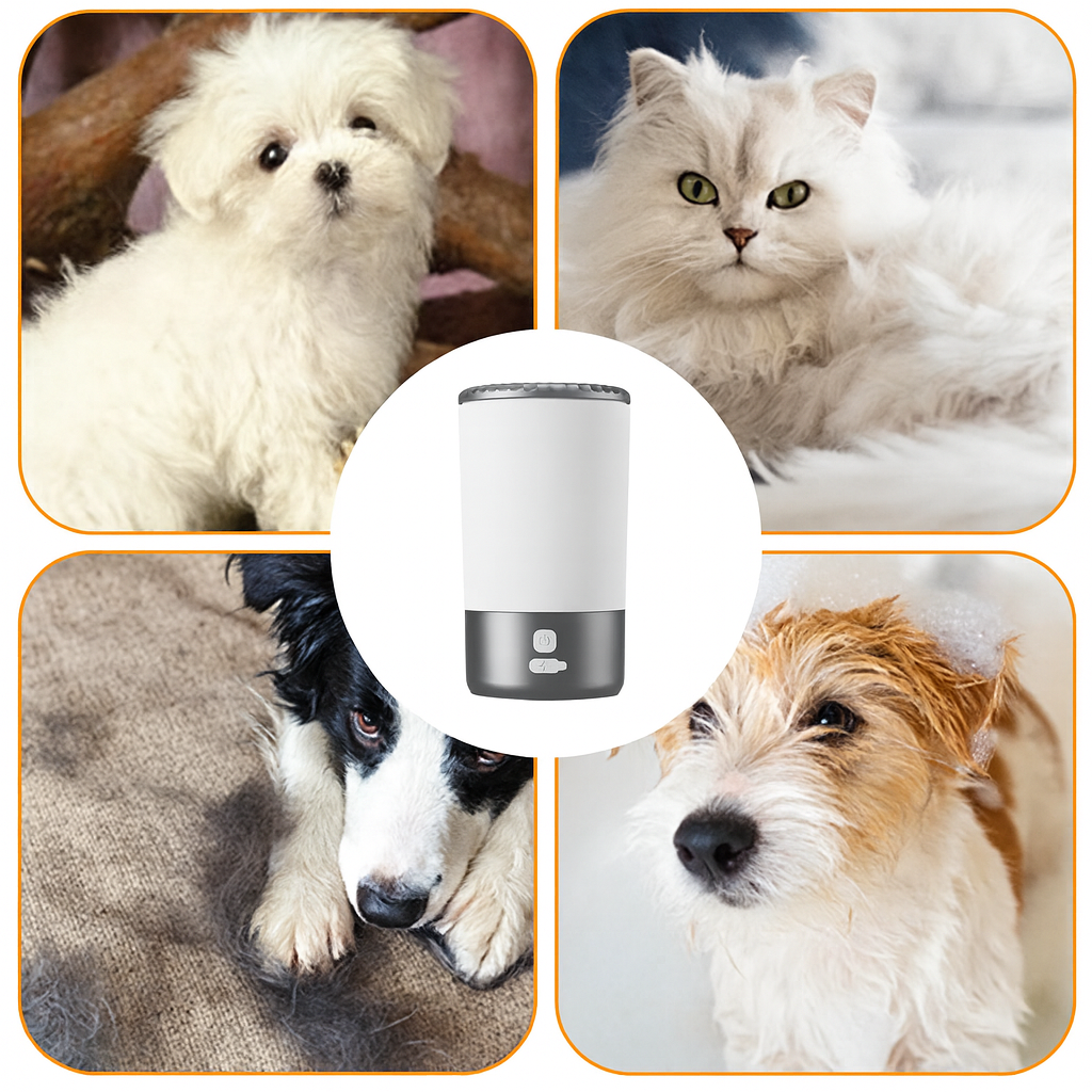 Dispositivo de Limpeza Automática para Patas