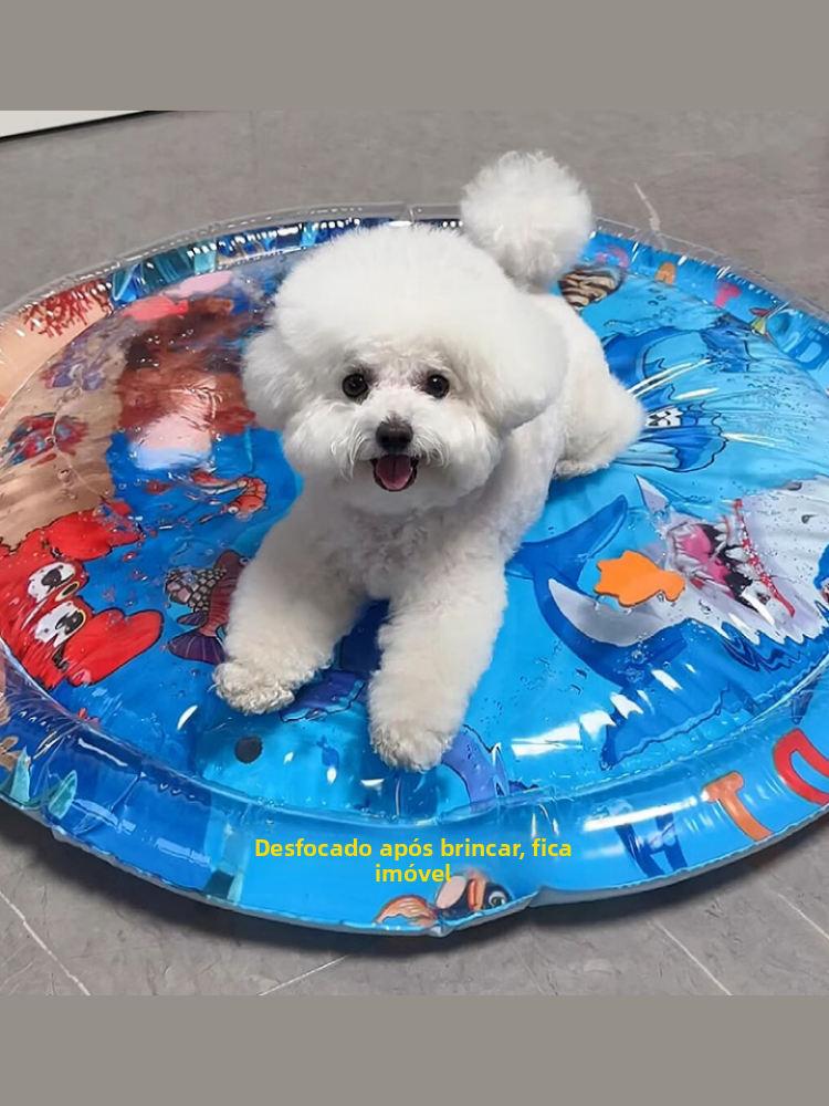 Tapete de Água Sensorial para Gatos e Cães